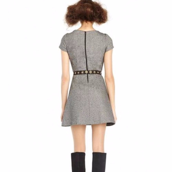 Alice + Olivia RESE A LINE WOOL Dress - Picture 2 of 8